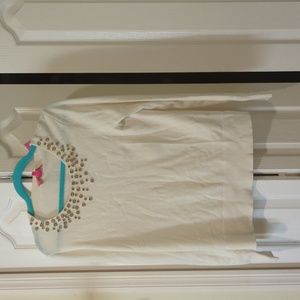 Lilly Pulitzer Odetta Sweater Coconut Size Medium NWT